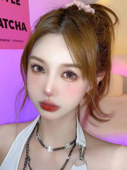 《镇店款》Agenscolor-马卡龙粉色14.5mm 【年抛 0-1000度 无525/575】 商品图2