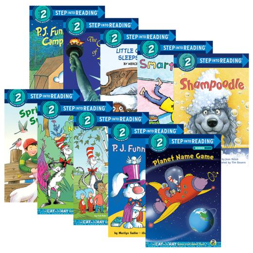 美国企鹅兰登经典分级阅读读物兰登英语第二阶段10册 英文原版绘本 Step into Reading 2 英文版童书 进口原版英语书籍 商品图3