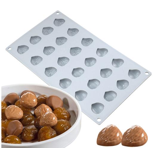 仿真贝壳橘子瓣花生树根扇贝蘑菇树莓模具 商品图6