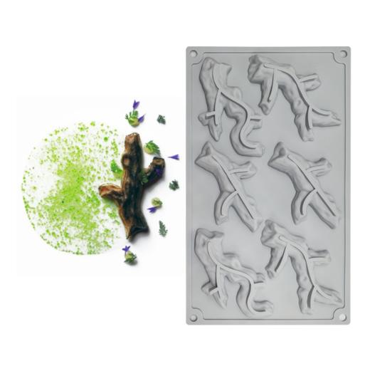 仿真贝壳橘子瓣花生树根扇贝蘑菇树莓模具 商品图4