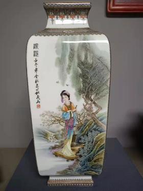 张松茂:四大美女四方镶器