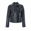 EITIE爱特爱机车皮衣短外套女冬季新款时尚帅气中性修身显瘦6893527 商品缩略图5