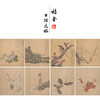 陈洪绶工笔花鸟画白描底稿杂画图册小品一套十一幅册页尺寸35*40厘米MT03 商品缩略图0
