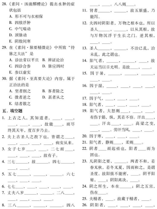 中医经典能力等级考试题集 全国中医经典能力等级考试辅导丛书 魏凯峰 等编 中医学等级考试资料 中国医药科技出版社9787521427585 商品图4