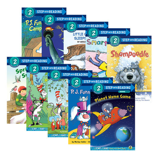美国企鹅兰登经典分级阅读读物兰登英语第二阶段10册 英文原版绘本 Step into Reading 2 英文版童书 进口原版英语书籍 商品图1