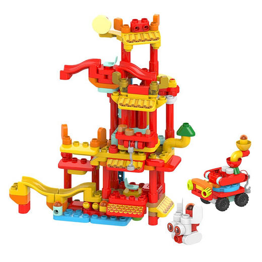 布鲁可积木80206创造大师-欢乐中国桶 商品图1