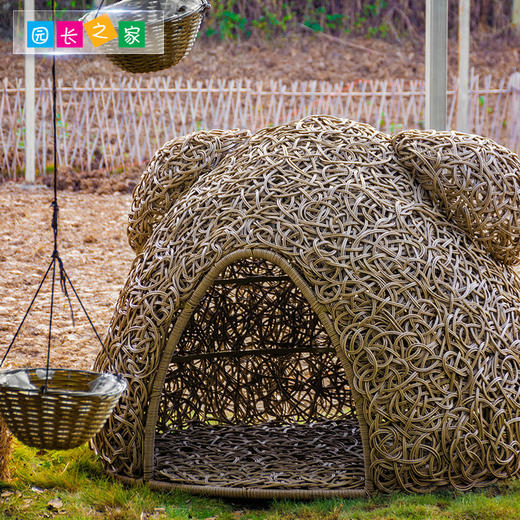 网红藤编环创 溪谷秘境小屋 商品图2