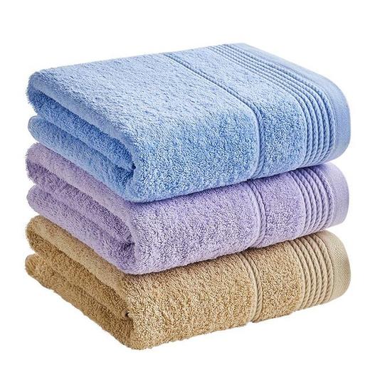 洁丽雅浴巾纯棉 成人家用全棉吸水不掉毛厚实可当盖毯毛巾被洗澡酒店专用 商品图4