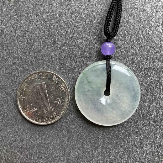 高冰种飘花翡翠大平安扣 商品图6