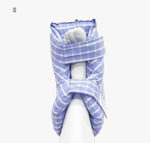 移护康纯棉产后缓压脚套长期卧床人士防褥疮海绵鞋 商品图3