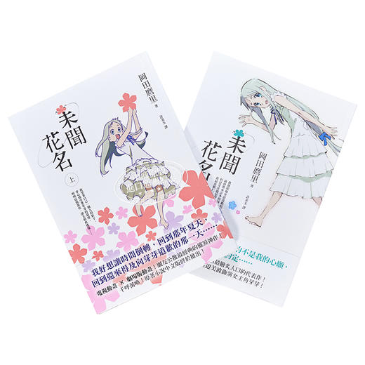 【中商原版】轻小说 未闻花名 上+下 冈田麿里 台版轻小说 平装本 商品图3