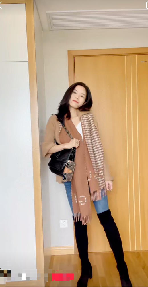 Gucci格子围巾专柜热卖 商品图1