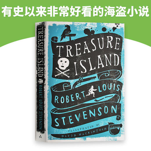 金银岛 英文原版 Treasure Island 英文版海盗小说 儿童经典文学小说 英语课外阅读 暑假书单 罗伯特路易斯史蒂文森 进口书籍 商品图2
