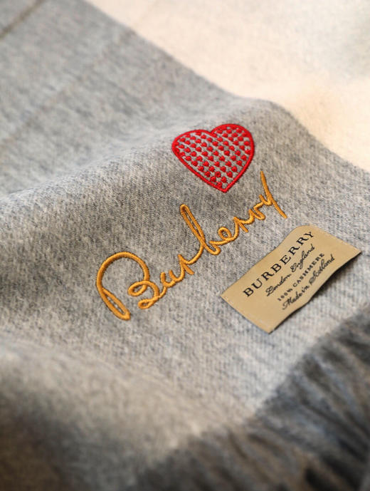 BURBERRY【手抄体桃心】.灰色 商品图7