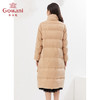 乔万尼冬中长款羽绒服90白鸭绒高级感提花EI4T597 商品缩略图4