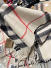 burberry专柜级经典羊绒格子围巾-石色 商品缩略图2