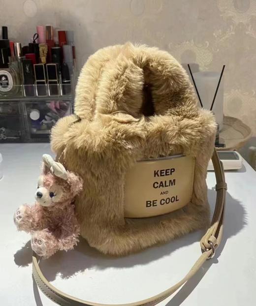 桑坡毛茸茸小包 百搭自留款 商品图1