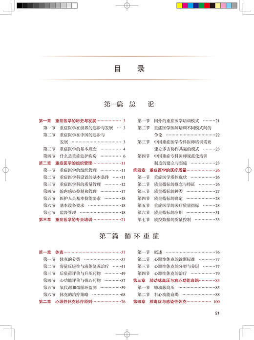 危重症医学 第3版 专科医师核心能力提升导引丛书 供专业学位研究生及专科医师用 杜斌 隆云 人民卫生出版社9787117323727 商品图3