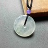 高冰种飘花翡翠大平安扣 商品缩略图1
