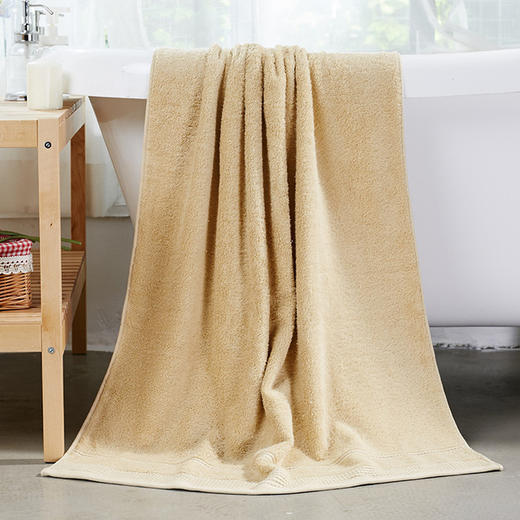洁丽雅浴巾纯棉 成人家用全棉吸水不掉毛厚实可当盖毯毛巾被洗澡酒店专用 商品图8