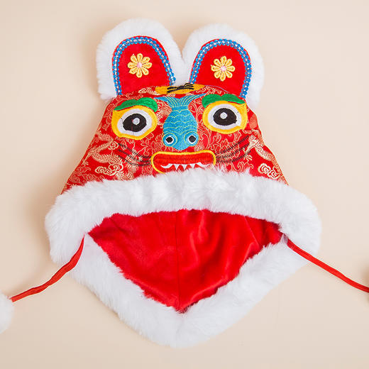 手艺人手工缝制宝宝虎头帽 商品图1