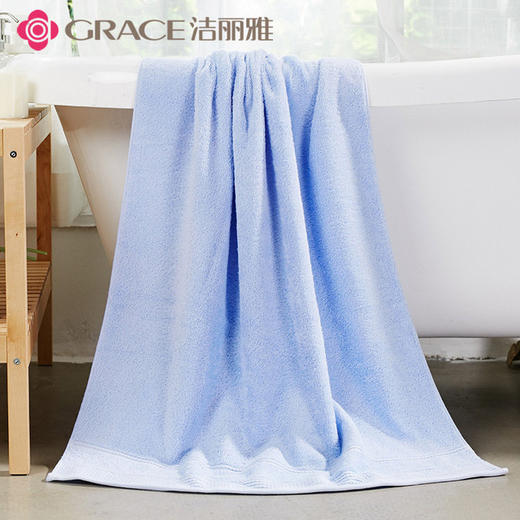 洁丽雅浴巾纯棉 成人家用全棉吸水不掉毛厚实可当盖毯毛巾被洗澡酒店专用 商品图13