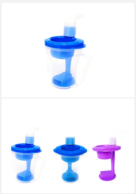 移护康老人自主进食辅助餐具卧躺饮水防呛杯 商品图3