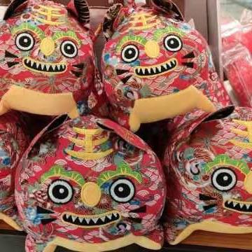 布艺老虎 商品图0