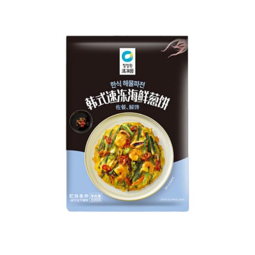 清净园 韩式速冻海鲜葱饼300g 【中】 商品图0