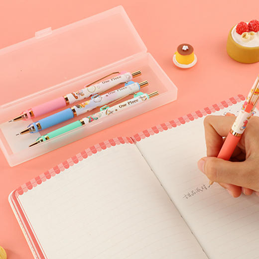 晨光航海王甜品派对自动铅笔QMPJ6903黑0.5学生用 商品图2