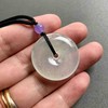 高冰种飘花翡翠大平安扣 商品缩略图4