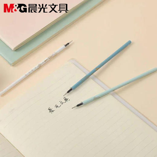 晨光似锦系列中性替芯4400黑0.38笔芯学生学习考试办公文具 商品图2