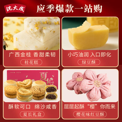 沈大成零食小吃食品糕点点心伴手礼860g 商品图2