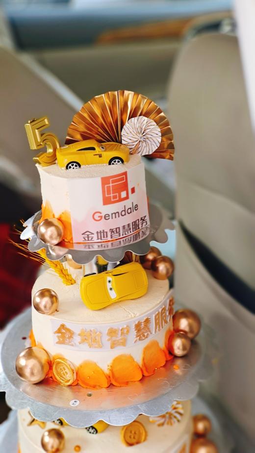 橙色系商务甜品台 商品图5