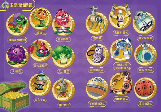 植物大战僵尸2机器人漫画·逆时空之战 商品图1