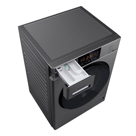 松下（Panasonic）（251952）XQG100-E10C 泡沫净技术 门窗自洁 10公斤滚筒洗衣机 深银色 商品图1