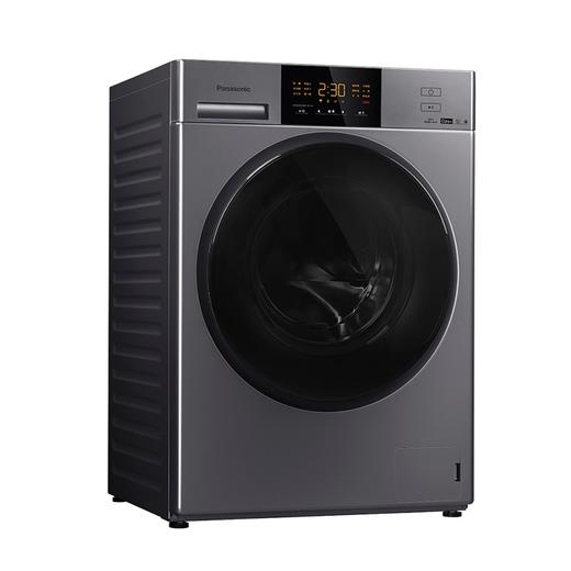 松下（Panasonic）（251952）XQG100-E10C 泡沫净技术 门窗自洁 10公斤滚筒洗衣机 深银色 商品图2