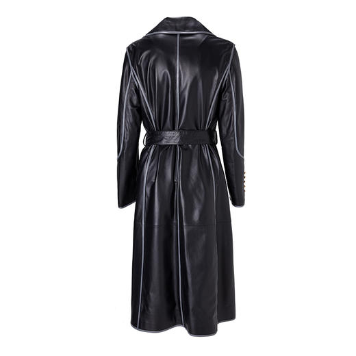 EITIE爱特爱冬季新款气质修身显瘦中长款羊皮革大衣皮衣6893507 商品图2