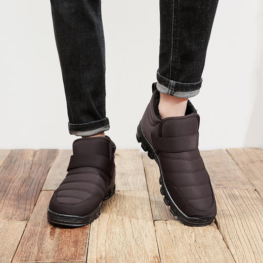 双星经典款情侣防雨布雪地靴 商品图1