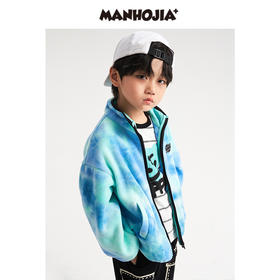 双面扎染摇粒绒外套，风度温度我都要！