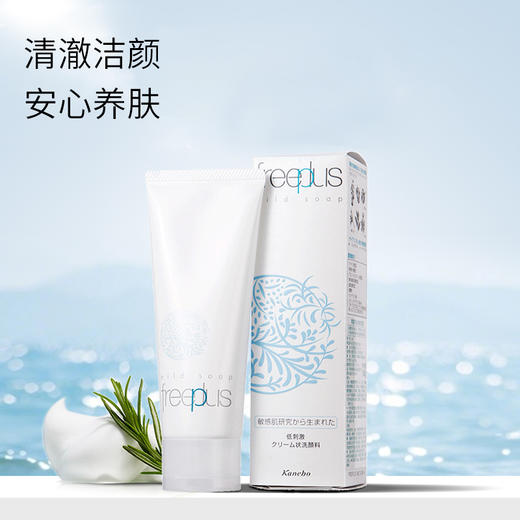 日本Freeplus芙丽芳丝氨基酸洁面洗面奶100g/净润泡沫洁面150ml 商品图0