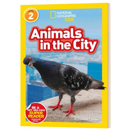 美国国家地理分级阅读 城市动物 英文原版 National Geographic Readers level 2 Animals in the City 英文版进口英语书 商品图3