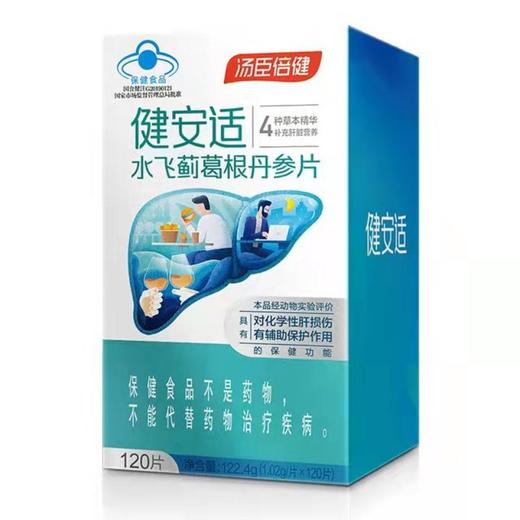 汤臣倍健水飞蓟葛根丹参片 120片/盒 商品图0