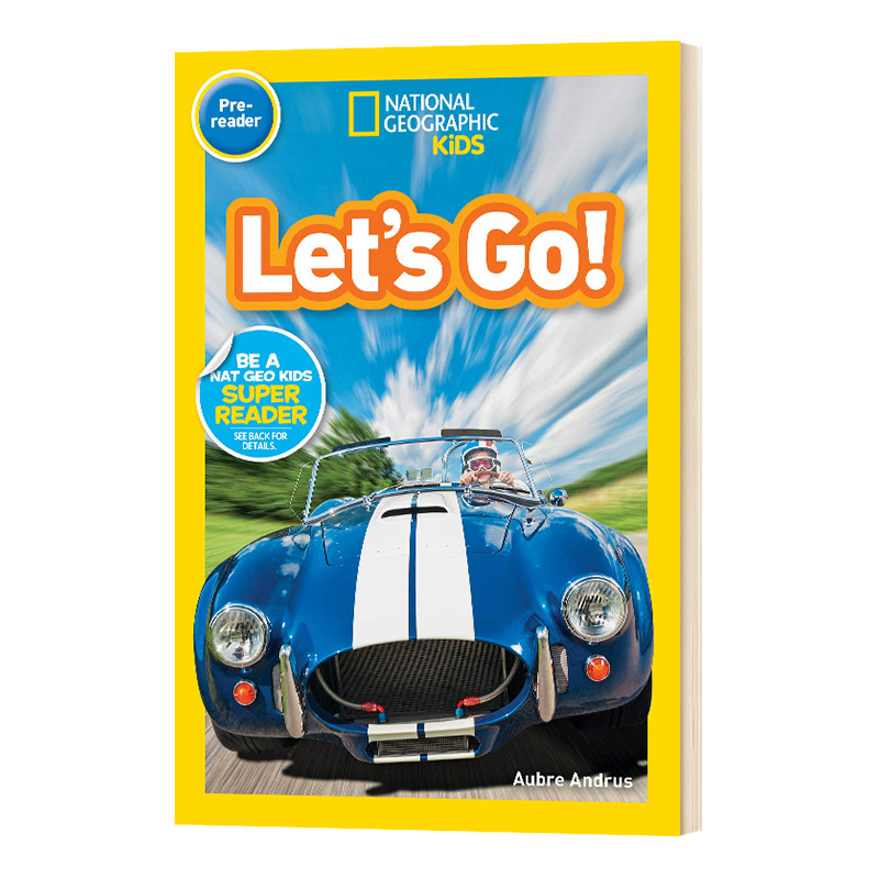 美国国家地理分级读物 出发 英文原版 National Geographic Kids Readers pre-Readers Let's Go 英文版 进口英语书籍