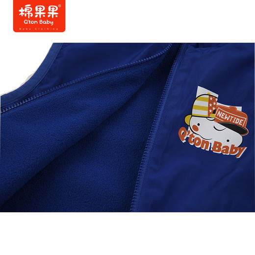 商场同款棉果果春季男童加绒立领马夹M112171322068 商品图2