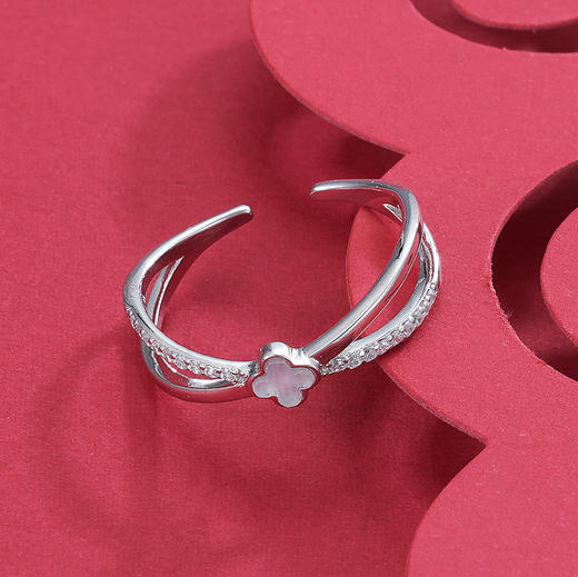 子佩集S925银【琼苞】戒指【R51350401】锆石2111 商品图4