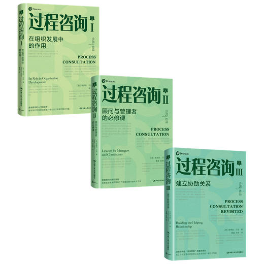 过程咨询套装3册 埃德加沙因等 著 商业财富 商品图1