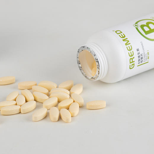 【粮药LY】 GreeMed维生素B族1.2g*60片/瓶 商品图5