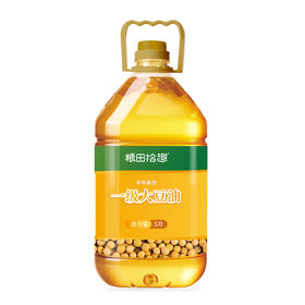 （乡村振兴商品）粮田拾趣一级大豆油（非转） 5L