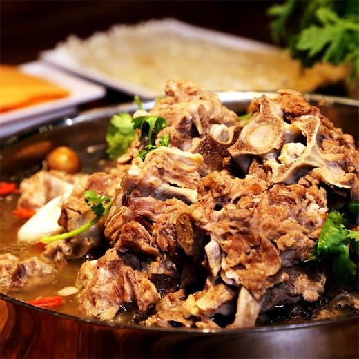 优选新品| 内蒙古 羊蝎子火锅 加热即食 1200g 包邮 商品图2